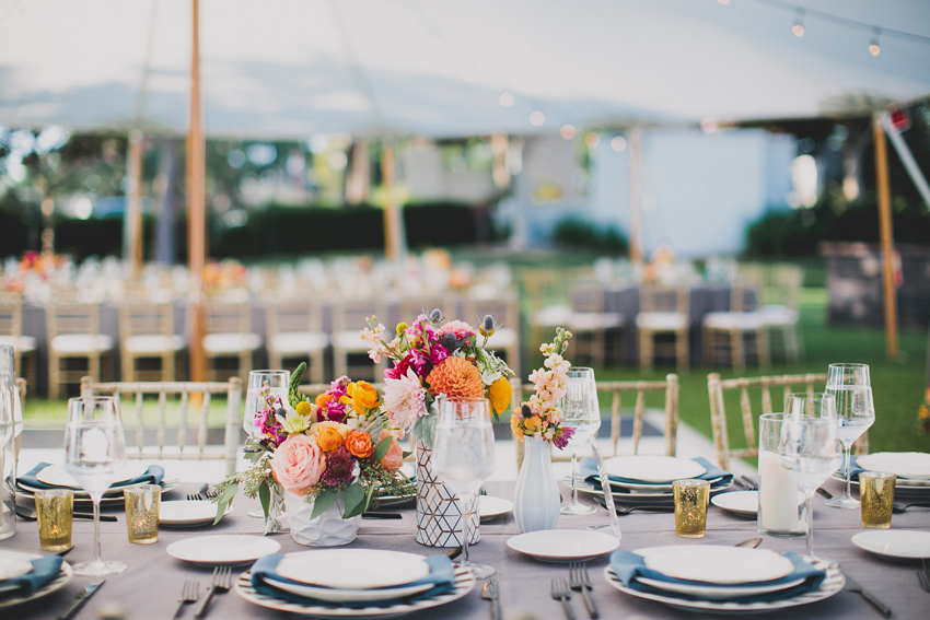 Beautiful Orange County Wedding Reception