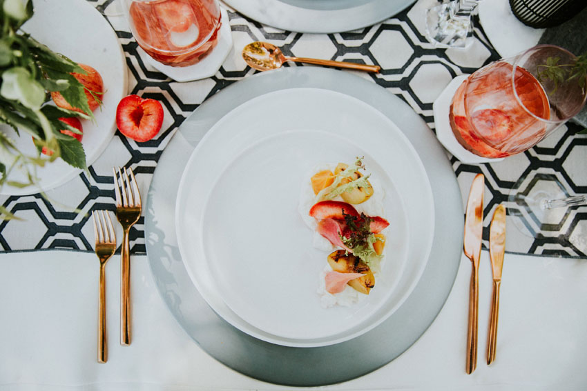Burrata _ Beet Salad Tablescape