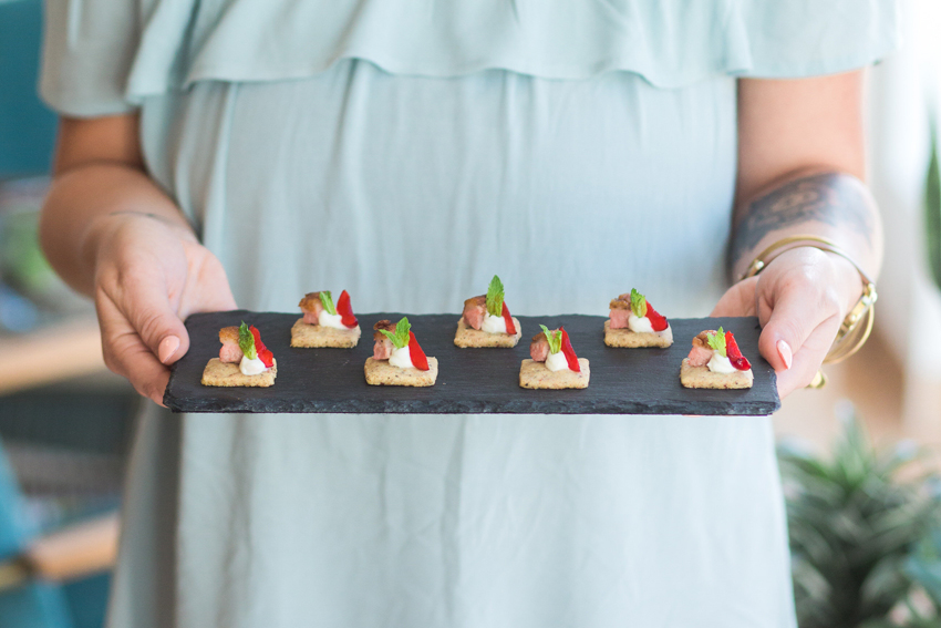 TRray Passed Hors d Oeuvres